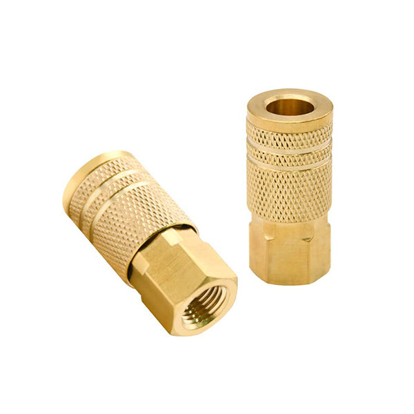 1/4-Inch Brass Female Industrial Quick Connect, Air Hose Fittings, Fem –  National Supply Company