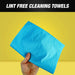 14" x 11" Prep Wipe Blue Lint Free Cleaning Towels (500-Sheets) - National Supply Company