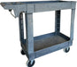 16 In. x 30 In. Industrial Polypropylene Service Cart - National Supply Company