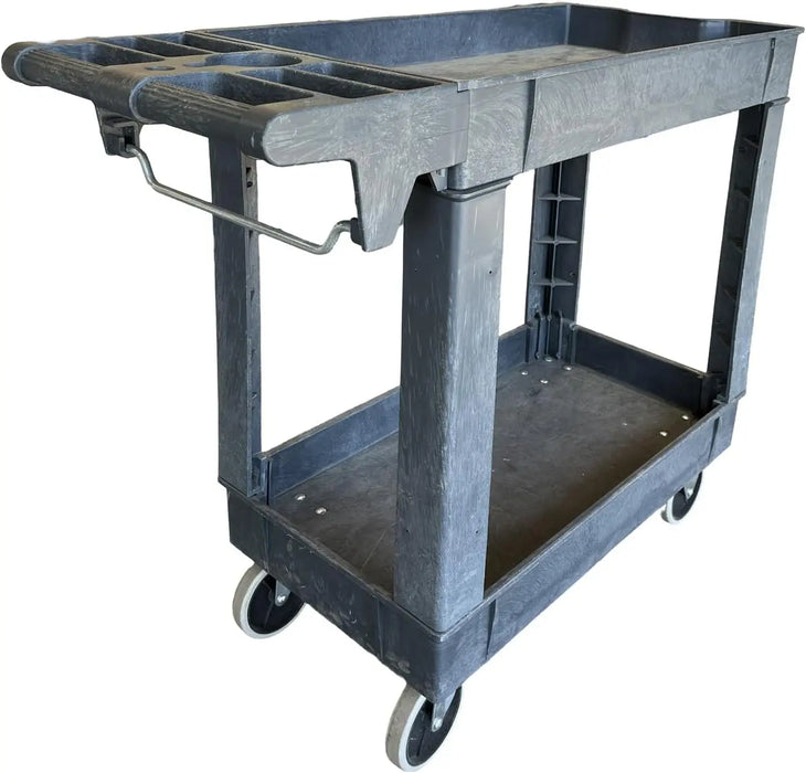 16 In. x 30 In. Industrial Polypropylene Service Cart - National Supply Company