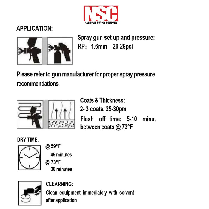 1K PRIMER SURFACER GALLON (1:1) - National Supply Company