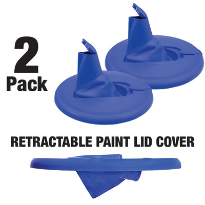 Paint Can Lid Cover and Pouring Spout for 1-Gallon Containers