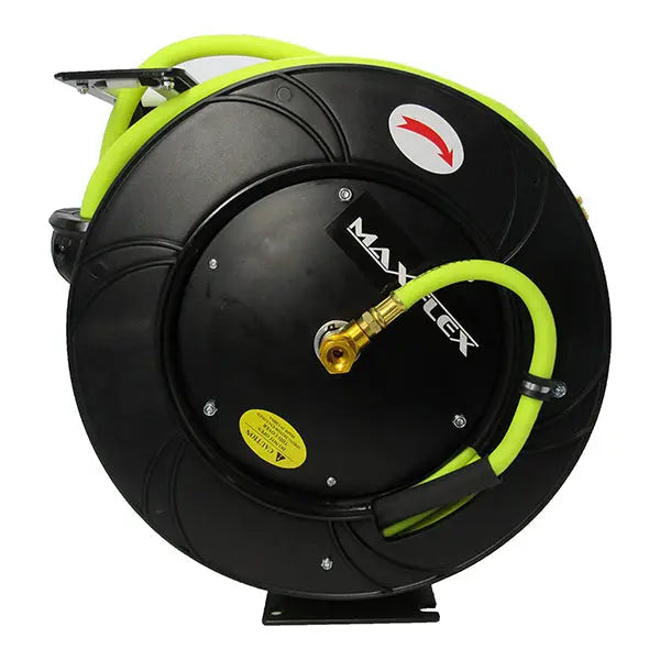 Retractable Reel W/Hybrid Polymer Water Hose 1/2"X 50ft - National Supply Company