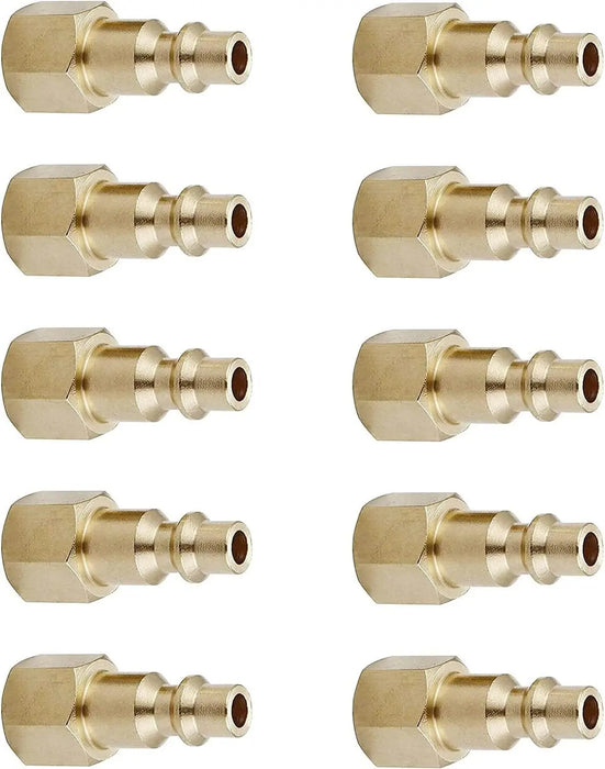 1/4-Inch Female Coupler Quick Connect, Air Hose & Air Coupler - Pack of 10 - National Supply Company