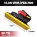 Maxx Pro Air Finishing Rectangular Sander - 2-3/4 in x 7 in Pad Size, 10,000 RPM Free Speed - National Supply Company