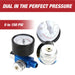 1/4 inch Adjustable Air Pressure Regulator with Pressure Gauge - National Supply Company