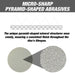 6 inch Hook & Loop Abrasive Foam Polish Discs - GRIT: 5000 - Pack of 15 Discs National Supply Company