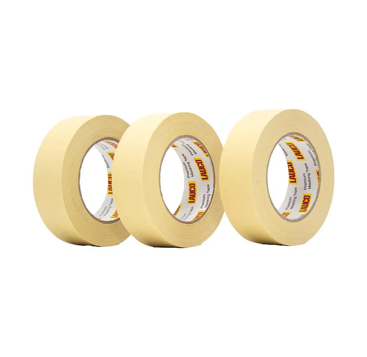 928 Automotive Refinish Masking Tape Beige Case of 20 Rolls, Size 48 x 55M - Strong Performance Tape - National Supply Company