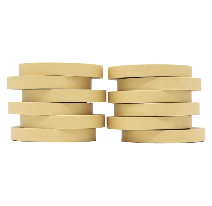 928 Automotive Refinish Masking Tape Beige Case of 48 Rolls, Size 18 x 55M - Strong Performance Tape - National Supply Company