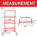 Automotive Parts Management Storage Cart - B Series - Shelves Workshop Trolley - National Supply Company