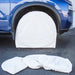 Canvas Wheel Tire Covers Set of 4 Suitable for 27.5 inch Diameter Tire - National Supply Company