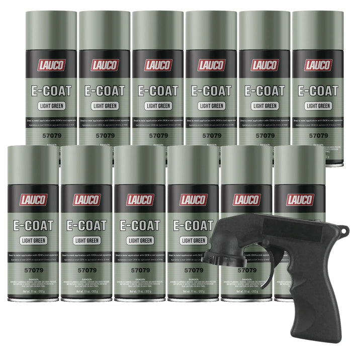 E-Coat Light Green 11 Oz Aerosol Spray Can - National Supply Company