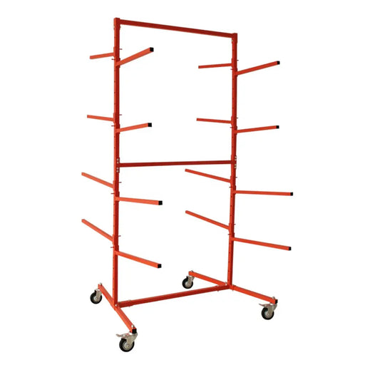 Floor Mobile Bumper Storage Rack - Double Sided Bumper Storage Rack - National Supply Company