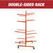 Floor Mobile Bumper Storage Rack - Double Sided Bumper Storage Rack - National Supply Company