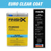 FinishX Euro Super Gloss Clear Coat Auto Paint Kit, 3.9 VOC - 1.3 Gallon Urethane Clear Coat (FC2000 - 1.3 Gallon) 2:1 Kit with Fast Activator/Hardener (FC2010 - 1 quart) - National Supply Company