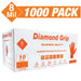 Heavy Duty 8-mil Industrial Orange Nitrile Gloves with Raised Diamond Texture - Box of 1000 - Latex Free, Powder Free National Supply Company