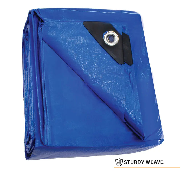 Heavy Duty Blue Tarp - 5 MIL Multipurpose UV Resistant Tarp National Supply Company