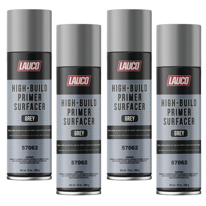 High-Building Primer Surfacer Grey 13oz Aerosol Spray Can - For Automotive and Industrial Use - National Supply Company