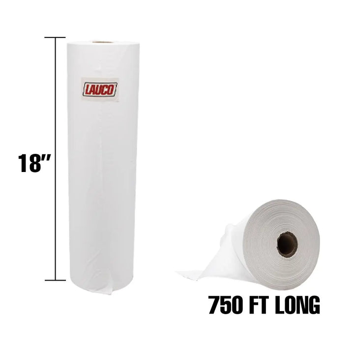 LAUCO 18"W x 750'L White Polyester Masking Paper - National Supply Company