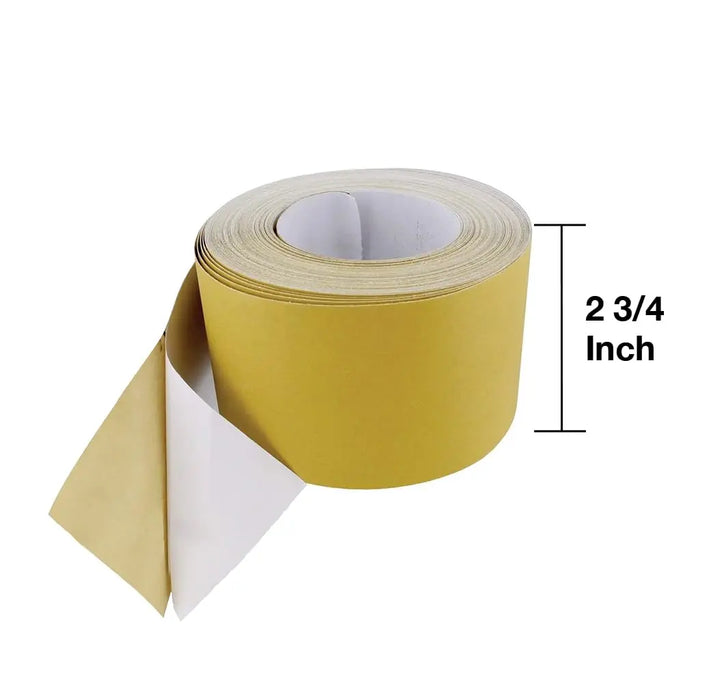 LAUCO PSA Self Adhesive Roll Each 2.75"x 25 Yard Long - Sticky Back Continuous Longboard Sandpaper for Automotive, Hand Sanding Blocks, Air File Sanders and Woodworking - National Supply Company