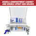 Magnetic Spray Booth Box - Double Compartment Cabinet with Double Spray Paint Gun Holder - National Supply Company