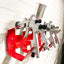 Magnetic Paint Spray Gun Holder Stand, Holds 4 Gravity Feed
