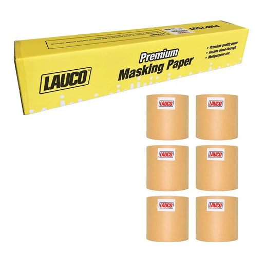 Masking Paper Automotive Painters Multi-Purpose 6 in, 12 in, 18 in, 36 in. X 750 ft - National Supply Company