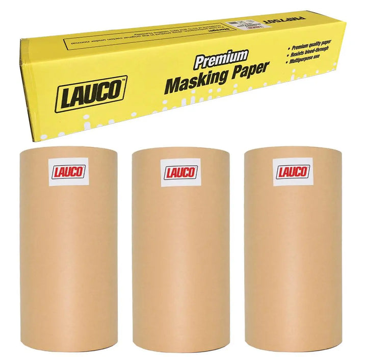 Masking Paper Automotive Painters Multi-Purpose 6 in, 12 in, 18 in, 36 in. X 750 ft - National Supply Company