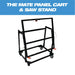 Mate Panel Cart and Stand – Mobile Base Stand Contains Rubber Rolling 4” Casters – Mobile Workbench for Tools, Woodworking Tools and Accessories - National Supply Company