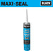 Maxi - Seal Black Polyurethane Windshield Adhesive with Fast Curing Non-sag Formula - 10.5oz Tube - High Bond Strength Window Sealant Compound - Easy to Apply Automotive Glass Glue - Windshield Sealant Black National Supply Company