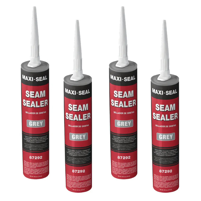 Maxi-Seal Polyurethane Seam Sealer Automotive - Grey, 10.5oz Tube - National Supply Company