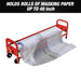 Mobile Masking Film & Paper Dispenser Station - Holds Single Roll Dispenser for Car Paint Repair, Body Shop, Painting Supplies - National Supply Company