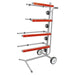 Mobile Masking Paper Stand - Three Style Masking Paper Machine Station - National Supply Company