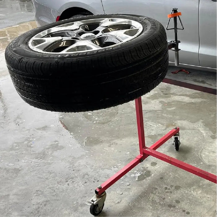 Mobile Wheel Rim Painting Stand - Wheelmaster paint stand - National Supply Company