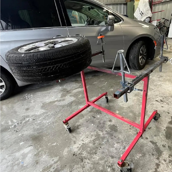 Mobile Wheel Rim Painting Stand - Wheelmaster paint stand - National Supply Company