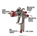 KOTA Paint Spray Gun LVLP 1.3mm or 1.4mm Nozzle (W/O CUP) - National Supply Company