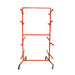 OPEN BOX -  Floor Mobile Bumper Storage Rack - Double Sided Bumper Storage Rack - National Supply Company