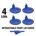 Paint Can Lid Cover and Pouring Spout for 1-Gallon Containers - National Supply Company