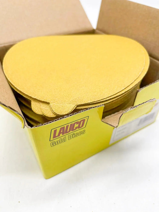 Premium 6" PSA Self Stick Sanding Discs - 120 Grit (Box of 100) - National Supply Company