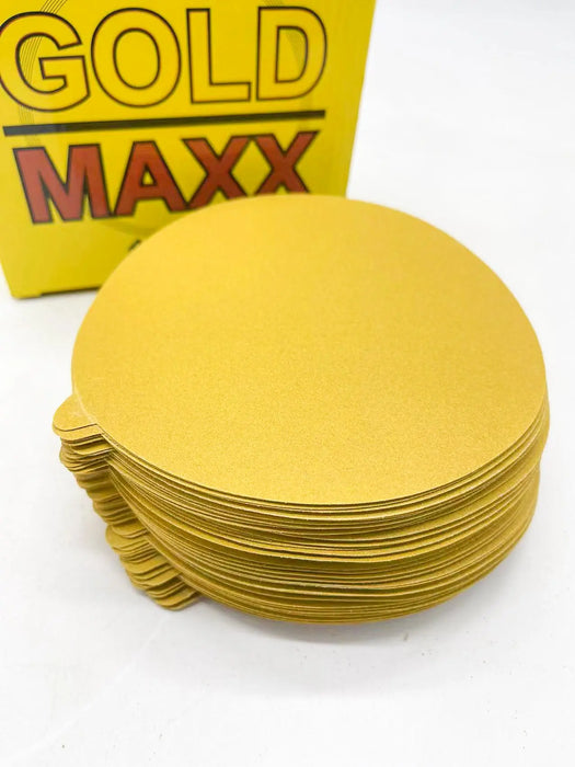 Premium 6" PSA Self Stick Sanding Discs - 220 Grit (Box of 100) - National Supply Company