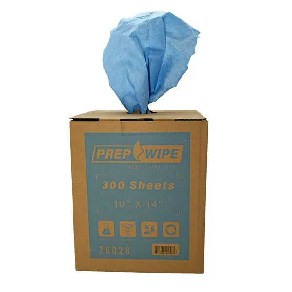 Prep Wipe Lint Free Cleaning Towels Pack of 300 Sheets, 10" x 14" - National Supply Company