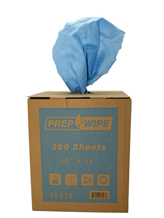 Prep Wipe Lint Free Cleaning Towels Pack of 300 Sheets, 10" x 14" - National Supply Company