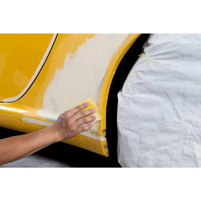 Reusable Plastic Auto Body Filler Yellow Spreaders - Sizes 4"; 5"; 6" - National Supply Company