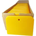 Reusable Plastic Auto Body Filler Yellow Spreaders - Sizes 4"; 5"; 6" - National Supply Company