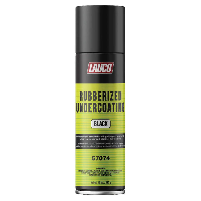 Rubberized Undercoating Black Aerosol Spray Can 15oz - National Supply Company