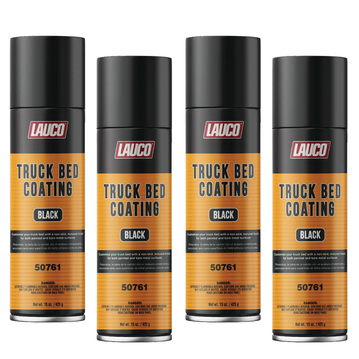 Truck Bed Coating Black Aerosol Spray Can 15oz - Textured, Suitable For All Truck Beds - National Supply Company