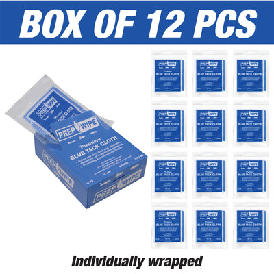 12 Pack Prep-Wipes Tack Cloths – Professional Woodworking and Painting